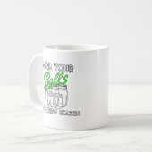 瓶を取れ…缶詰の季節だ コーヒーマグカップ (正面左)