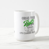 瓶を取れ…缶詰の季節だ コーヒーマグカップ (正面右)