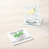 瓶を取れ…缶詰の季節だ スクエアペーパーコースター (インサイチュ)