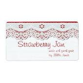 瓶カスタマイズや抱き枕の食品ギフトラベル ラベル (正面)