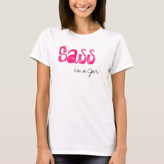瓶タンクの口答え Tシャツ (正面)