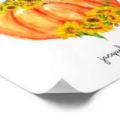 瓶ポスターに入っているカボチャの数 ポスター (角)