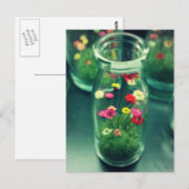 瓶詰めの花 ポストカード (正面/裏面)