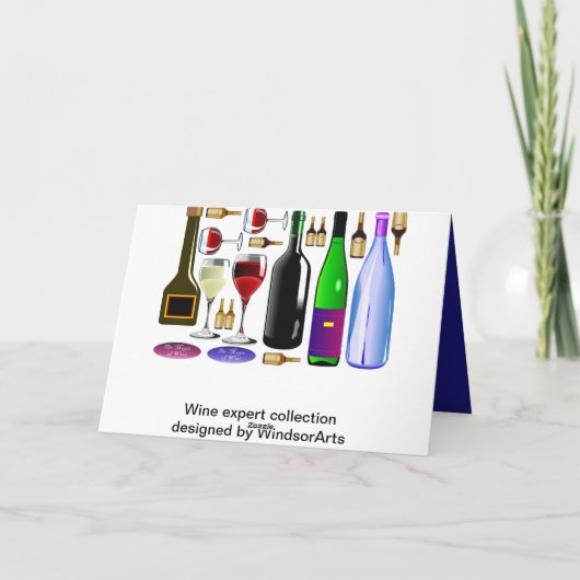 瓶詰めの誕生日 カード (裏面)