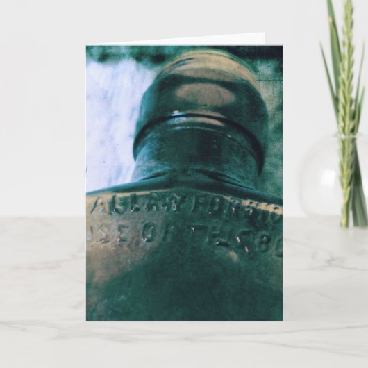 瓶詰めの カード (正面)