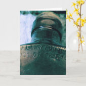 瓶詰めの カード (黄色い花)