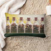 瓶詰めビーチ ランバークッション (ブランケット)