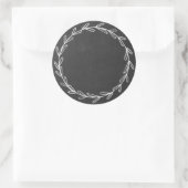 瓶/スパイスハンド空白のドローリースシャルボードクラス ラウンドシール (バッグ)