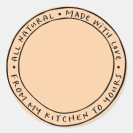 瓶/スパイス ナチュラル オーガニック ステッカー ラベル