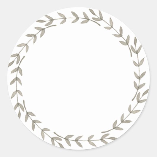 瓶/スパイス ブランク ステッカー ラベル VI (正面)