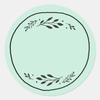 瓶 / 香辛料 ブランク ステッカー ラベル III