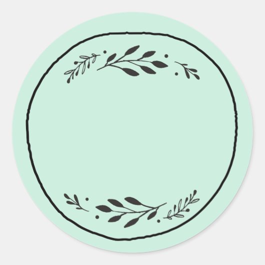 瓶 / 香辛料 ブランク ステッカー ラベル III (正面)