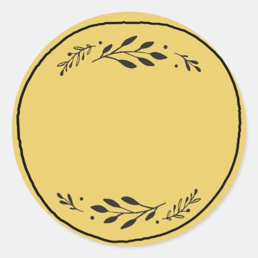 瓶 / 香辛料 ブランク ステッカー ラベル III (正面)