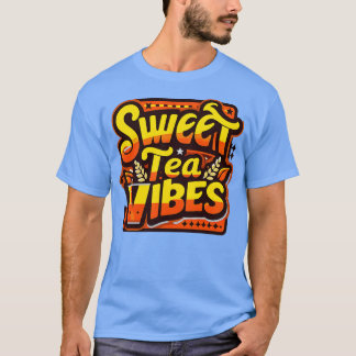 甘いおもしろいお茶の引用文でヴィンテージ探し Tシャツ