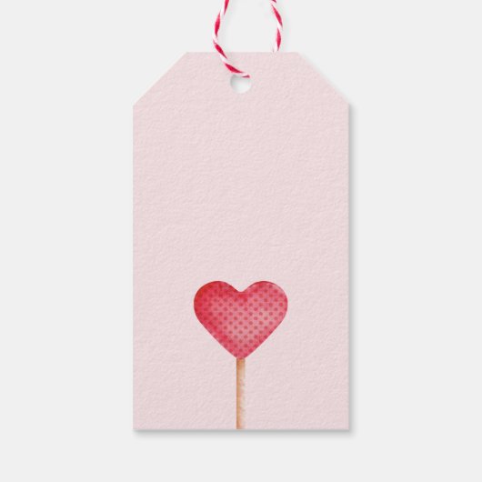 甘いおやつにぴったりな特別なギフトタグ ギフトタグ (裏面)