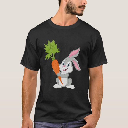 甘いお砂糖のイースターうさぎ イースター 3 Tシャツ (正面)