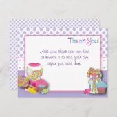 甘いお祝いのサンキューカード サンキューカード (正面/裏面)