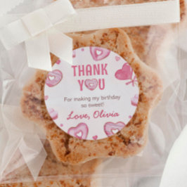 甘いお祝いラベル誕生日ベビーシャワー ラウンドシール