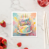 「甘いお祝い」 スタンダードカクテルナプキン (インサイチュ)