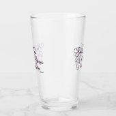 「甘いお茶とお話」でグラスを飲む タンブラーグラス (右)