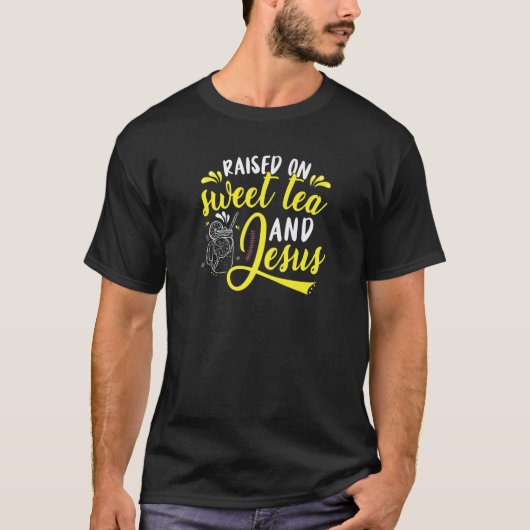甘いお茶とイエスに育てられる Tシャツ (正面)