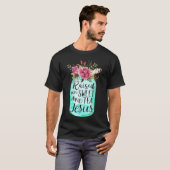 甘いお茶とイエスに育てられる Tシャツ (正面フル)