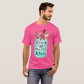 甘いお茶とイエスに育てられる Tシャツ (正面フル)