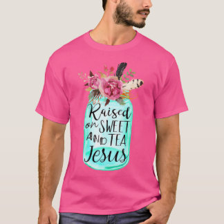 甘いお茶とイエスに育てられる Tシャツ