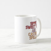 甘いお茶&スペル コーヒーマグカップ (正面右)