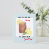 甘いお茶 ポストカード (スタンド正面)