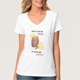 甘いお茶 Tシャツ