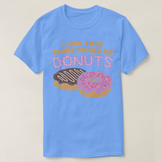 甘いお菓子のパスターが食べられるって Tシャツ (デザイン正面)