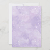 甘いお菓子の土地プラム妖精くるみ割り 招待状 (裏面)