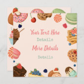 甘いお菓子の日付を保存 セーブザデート (正面/裏面)