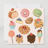 甘いお菓子の日付を保存 セーブザデート (裏面)