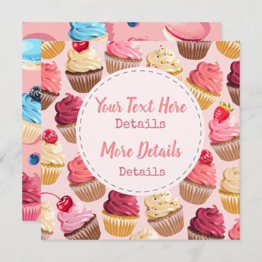 甘いお菓子の日付を保存 セーブザデート (正面/裏面)