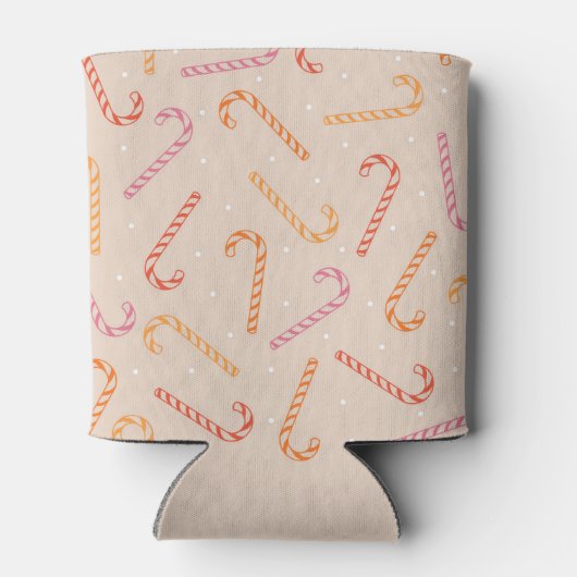 甘いお菓子の柄 缶クーラー (裏面)