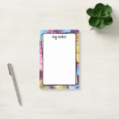 甘いお菓子の背カラフル景 ポストイット (オフィス)