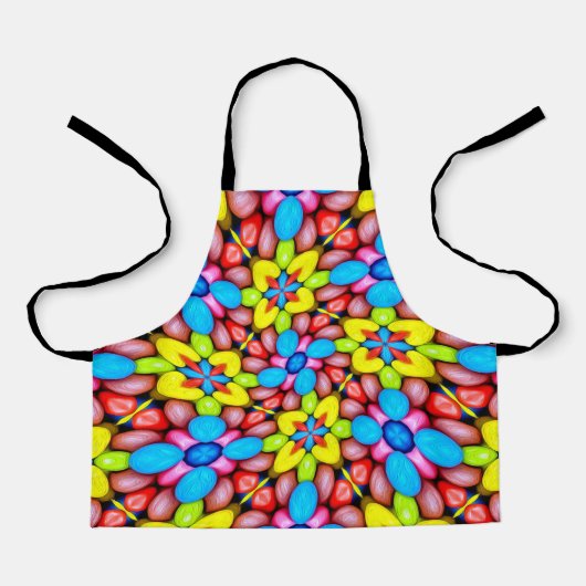 甘いお菓子の花 エプロン (正面)