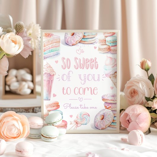 甘いお菓子を求めるにはとても甘い ポスター