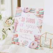 甘いお菓子を求めるにはとても甘い 台座サイン