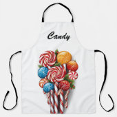 🍭甘いお菓子エプロン🍭 エプロン (正面)