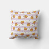 甘いお菓子コーン&スターズハロウィンパターン クッション (裏面)