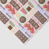 甘いお菓子チョコレートフォンデザートマーシュマロ 薄葉紙 (詳細)