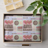 甘いお菓子チョコレートフォンデザートマーシュマロ 薄葉紙 (ギフト)