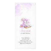 甘いお菓子パープル価格 ラックカード (裏面)