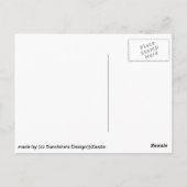 甘いお菓子ポストカード ポストカード (裏面)