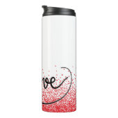 甘いお菓子ラブバレンタインの贈り物 タンブラー (回転右)