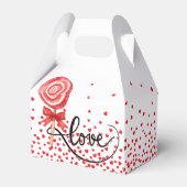 甘いお菓子ラブバレンタインの贈り物 フェイバーボックス (裏面サイド)