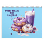 甘いお菓子2025カレンダー カレンダー (カバー)